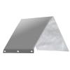 52 In X 89 In (1.3 M X 2.3 M) Playset Tarp, Grey Outdoor Swing Canopy Replacement Cover, Dual-Sided Design, Waterproof Oxford Fabric, Easy Installation Features view 1