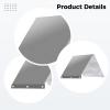 52 In X 89 In (1.3 M X 2.3 M) Playset Tarp, Grey Outdoor Swing Canopy Replacement Cover, Dual-Sided Design, Waterproof Oxford Fabric, Easy Installation Features view 2