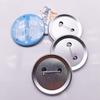 Leewoth 4pcs It's My Birthday Button Happy Button Happy Birthday Badge Pins Party for Adults, Kids, Men or Women Party Decorations (Blue and white) view 3