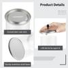 3.9 In D X 4.7 In H Coin Bank Jars, Change Bank Plastic Jars, 4 Packs Clear Coin Storage Jars With Slotted Lid Fit All Us For, Raffle Tickets view 3