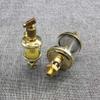 DIOBFZFY 3/8" BSPP Male Thread Copper Plating Oil Cup Sight Gravity 600ML view 2