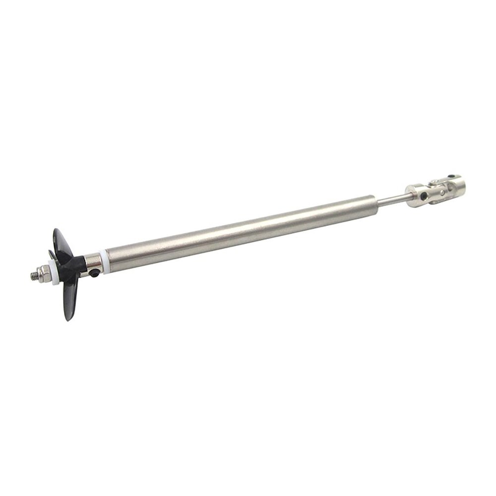 RC Boat 3mm Stainless Steel Shaft Assembly Kit with Three-Blade 32mm Propeller Universal Joint Bearings for Model Ships(2.30mm,20CM/15CM)