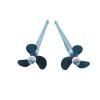 RC Boat 3mm Stainless Steel Shaft Assembly Kit with Three-Blade 32mm Propeller Universal Joint Bearings for Model Ships(2.30mm,20CM/15CM) view 2