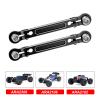 Aluminum Alloy Steering Links Upgrade Parts for Arrma 1/14 Typhon Grom 1/18 Granite Grom,Replace#ARA340208 (Black) view 2