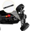 Aluminum Alloy Steering Links Upgrade Parts for Arrma 1/14 Typhon Grom 1/18 Granite Grom,Replace#ARA340208 (Black) view 4
