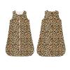 Muishi Vintage Leopard Print Pattern Baby Wearable Blanket Infant Boys Girls Sleeping Bag For Newborn Unisex Baby Stuff Sleep Sack Suit M(6-12month) view 2