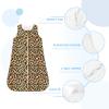 Muishi Vintage Leopard Print Pattern Baby Wearable Blanket Infant Boys Girls Sleeping Bag For Newborn Unisex Baby Stuff Sleep Sack Suit M(6-12month) view 4