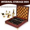 15-Inch Large Chess Set for Adults and Kids  Weighted Zinc Alloy & Acrylic Chess Pieces with Wooden Chess Board, Premium Classic Board Game for Home, Office, Family Game Night & Gifts view 4