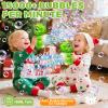 Toddler Toys Dinosaur Bubble Machine: Automatic Blower with Lights, Large 150ML Tank & Powerful Motor - Produces 15,000+ Colorful Bubbles/Min for Magical Party, Birthday view 2