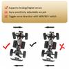 Mini Giroscopio 4.8-7.4V for RC RX-7D Drift Car Racing RC Gyro Compatible with Digital and Analog Servo, Universal Receiver, Adjustable Sensitivity view 4