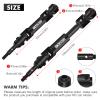 2Pcs RC Car Front & Rear Universal Drive Shafts CVD Replace Parts Compatible with 1/10 Traxxas Mini Maxx 107154 RC Monster Truck Car Update Parts Heavy Duty Drive Shaft view 2
