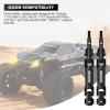 2Pcs RC Car Front & Rear Universal Drive Shafts CVD Replace Parts Compatible with 1/10 Traxxas Mini Maxx 107154 RC Monster Truck Car Update Parts Heavy Duty Drive Shaft view 4