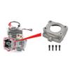 FLMLF 32CC 36CC 45CC Engine Clutch Housing for 1/5 HPI ROFUN BAHA King Motor ROVAN Baja Zenoah CY Engines Rc Car Parts view 4