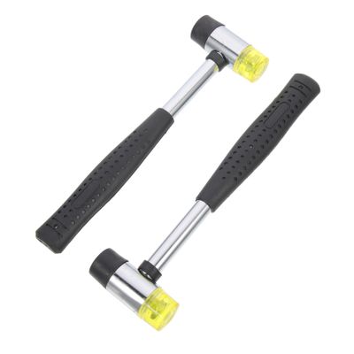 2Pcs Tool Hammer Mallets Pounding for Hand Training Safe Rubber Hammers for Boys