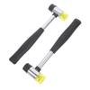 2Pcs Tool Hammer Mallets Pounding for Hand Training Safe Rubber Hammers for Boys view 1