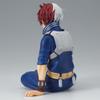 3pcs MHA Figurine Midoriya Izuku & Kacchan & Todoroki Shouto Statue, 10cm Sitting Pose MHA Figure Collectible Desktop Decoration Gifts view 4