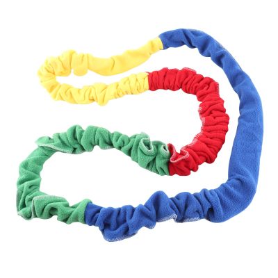 Outdoor Elastic Tension Rope, Pulling Cord for, Kindergarten Sensory Integration Training Equipment, Hand Eye Coordination and Parent Interaction