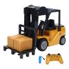 Authticar RC Forklift Truck, 1:24 Scale 2 in 1 Transform Lift Fork & Hook, Teen Forklift Toy, 11 Channel Remote Control Forklift for Adults with Spray Light RC Construction Vehicles Toy (QH207-1D) view 3