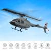 Authticar RC Helicopter, 1:42 Scale 4CH Bell206 RC Helicopter with 6 Axis Gyro Altitude Hold Optical Flow Positioning Brushless Motor One Key Takeoff Landing for Adults (Gray) view 2