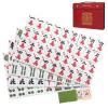 Aceshmir Mahjong Tile Set, 146pcs Chinese Mahjong Set Quality Mah Jong Tiles with Exquisite Storage Box Easy to Carry, Instructions Include Mah Jongg Sets for Family & Friends Gatherings view 1