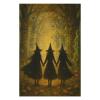 The Halloween Witch in The Forest 500 Pieces Jigsaw Puzzles, Wooden Puzzle for Adults - Enchanted Forest, Weekend Challenge, Bedroom Wall Art view 1