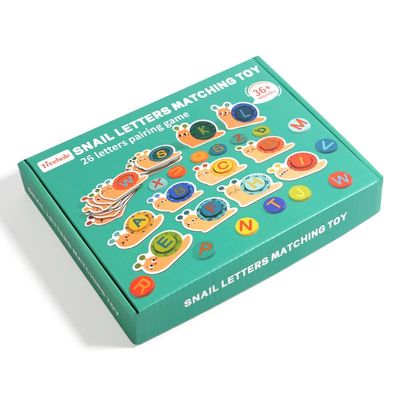 Alphabet Recognition Toys, Children's Early Education and Intelligence Building Blocks, Three-Dimensional Letter Matching Puzzles, Jigsaw Puzzle Boards, Teaching AIDS