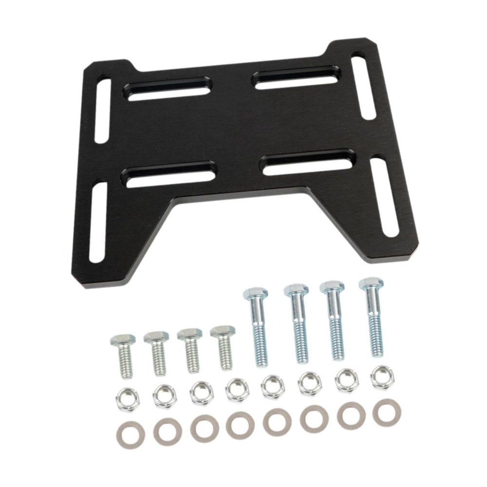 KiBcsLic Motor Engine Mount Adapter Bracket for Gx154 Accessories, Black