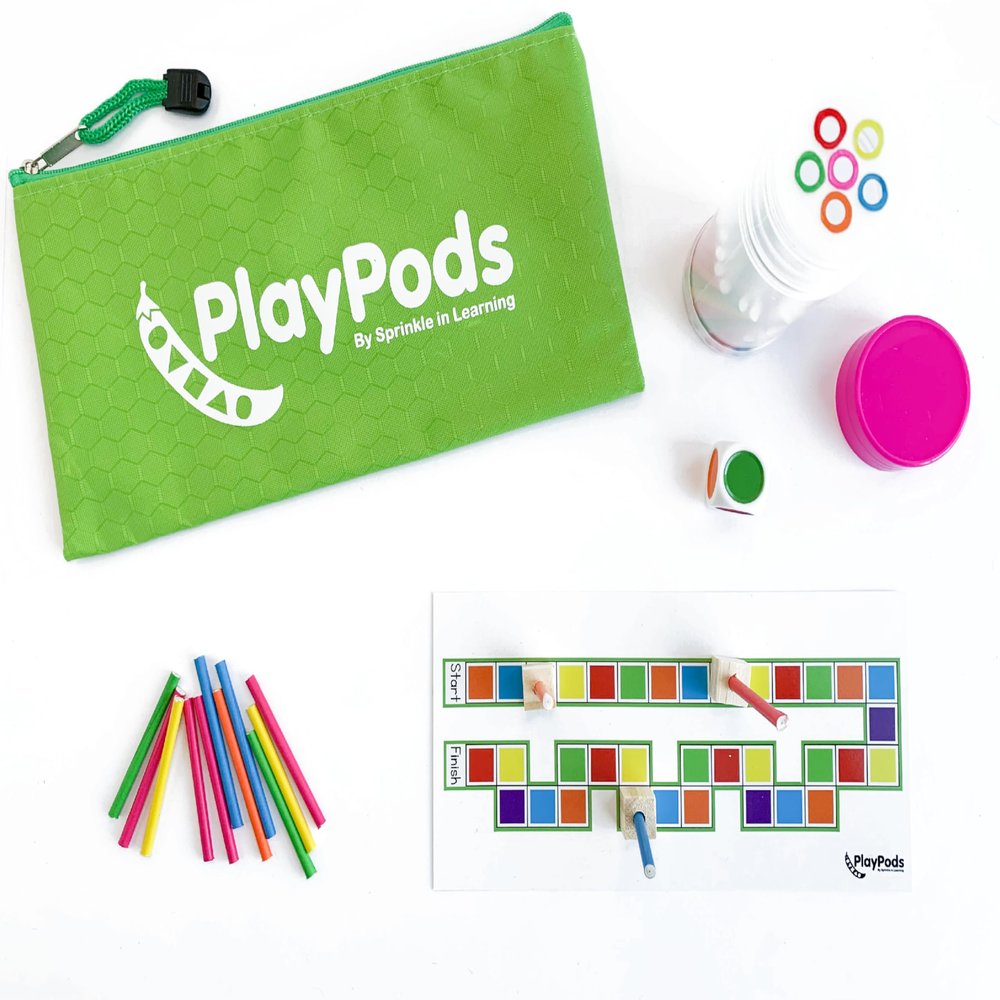 PlayPods Aim Games - Busy Bag - Travel Toy - Fine Motor Skill Activity