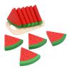Alomejor Wooden Food for Play Kitchen, Watermelon Toy Kitchen Accessory Set for Kids, 10-Piece Composite Wood Pretend Fruit with Baseboard for Imaginative Play (3.9 x 5.7in) view 1