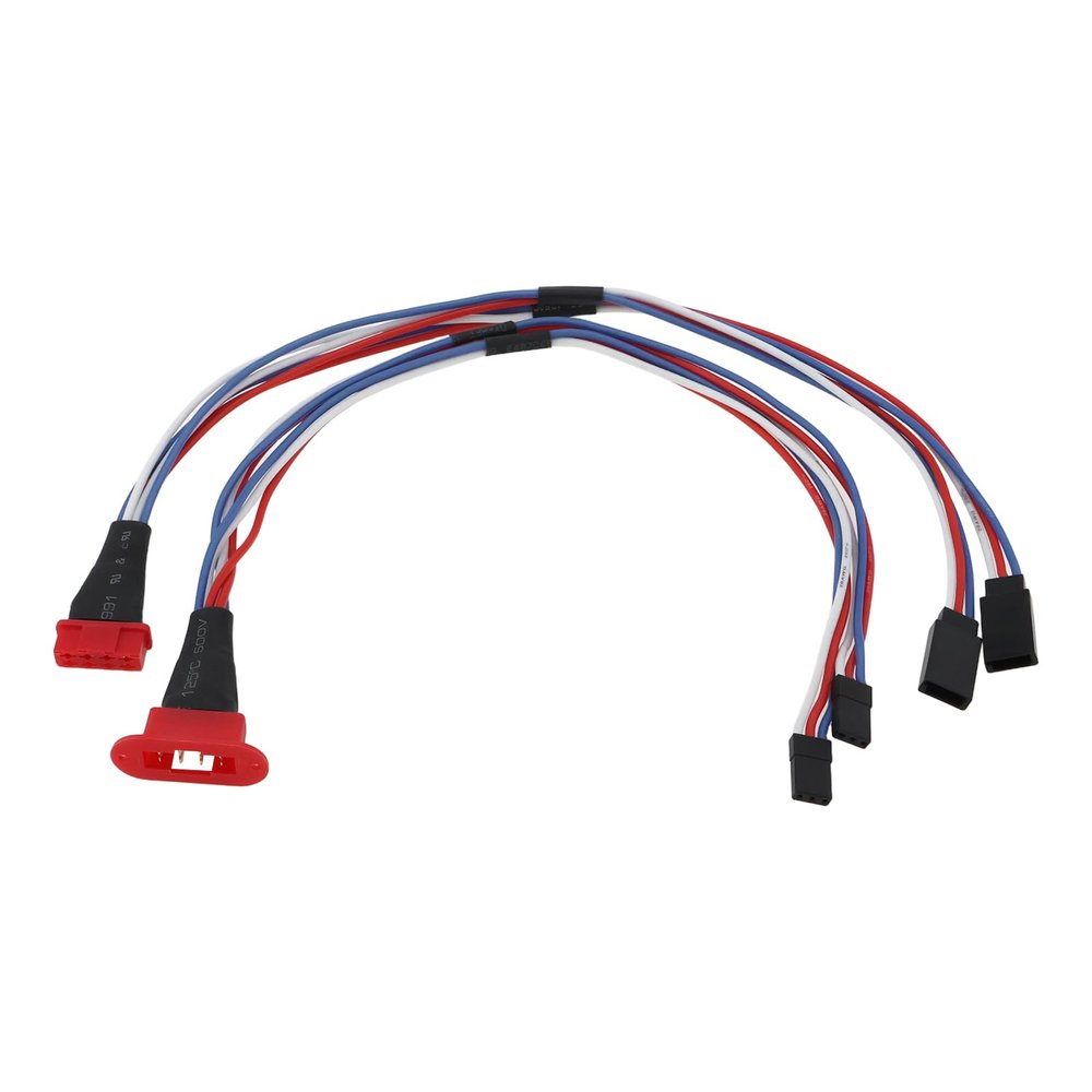 Create idea MPX 8Pin Multi-Wire Servo Extension Plug 2 Lead Male and Female Set 20AWG for RC Models