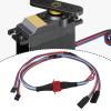 Create idea MPX 8Pin Multi-Wire Servo Extension Plug 2 Lead Male and Female Set 20AWG for RC Models view 3