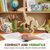 Go On Make Me Poseable Dinosaur Paper Animation Kit  Rob Ives DIY Movable Parasaurolophus Papercraft Model  STEM Craft Toy  Mechanical Paper Model for Kids & Adults  Screen-Free Dinosaur Gift view 3