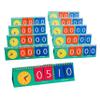 Telling Time Flip Chart Set  10 Freestanding Clocks with Moveable Hands & Digital/Analog Match Cards for Classroom or Home, Ages 6+ view 1