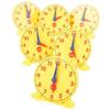Classroom Time Teaching Kit  10 Flip Chart Clocks with Moveable Hands & 6 Demonstration Clocks for Learning Analog & Digital Time, Ages 5+ view 2