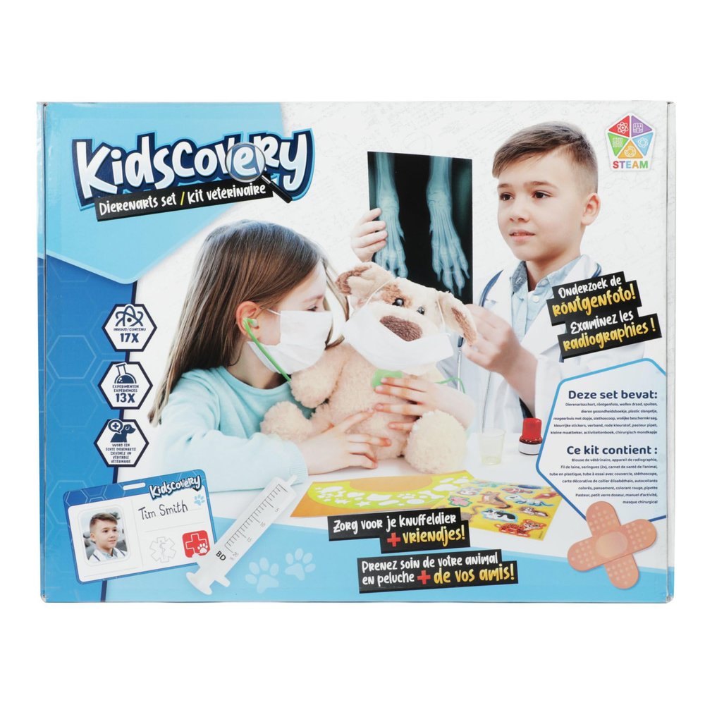 Toi-Toys Veterinary Toy Set XL  Experimenting for Kids