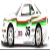 1:64 Diecast Model Car Compatible with Nissan Skyline GT-R (R34) Tamiya X Kaido House The Grasshopper V1 White Limited Edition by Kaido House x Mini GT KHMG167 view 4