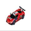 Carrera GO Slot Car 20064284  Ferrari 296 GT3 AF Corse, No.21 (IMSA, Weathertech GTD (2024) 1:43 Scale Analog Vehicle view 2