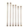 Rc Upgrade Parts For Axial RBX10 For Ryft 1/10 8 PCS Metal Link Rod Linkage Rear Trailing Arm Set RC Crawler Upgrade Parts Accessories(Silver) view 2