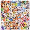 100PCS Animal Stickers for Water Bottle, Cartoon Cute Animal Stickers for Teens Adults Teachers, Waterproof Vinyl Decals for Laptop Scrapbook Journal Water Bottles Skateboard(100) view 1