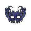 Half Face Bird Mask,Feather Eagle Owl Eyes Mask Fancy Dress for Halloween Carnival Costume Party,Bird Cosplay Props (Blue) view 1