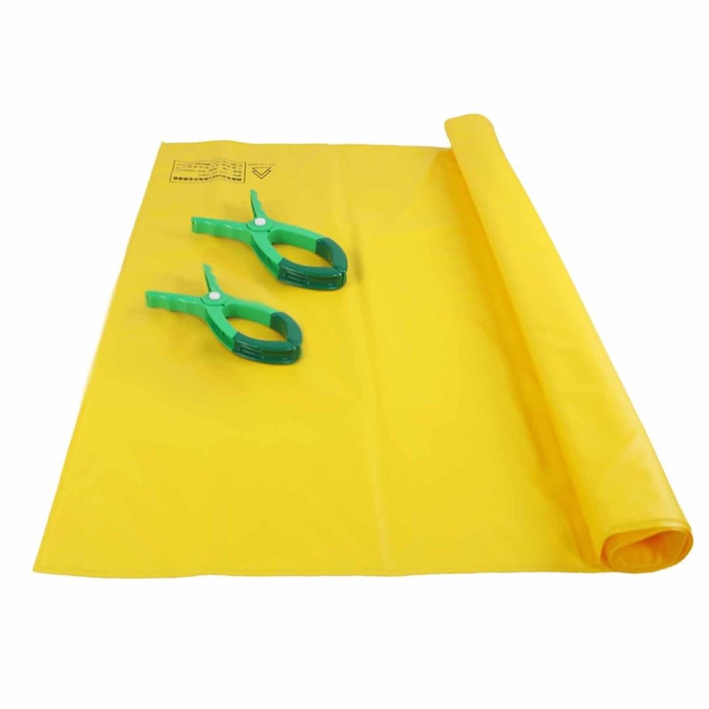 Electrical Insulating Blanket with Clips for HV Line Workers - Power Insulation Mat for Distribution Room and Electrical Work