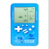 TAQY Cute Cartoon Pattern Brick Game Console Built-in Multi-Block Games Racing/Tank Battle Retro Pocket Machine Electronic Game Portable Toys for Children/Adults (Blue) view 1