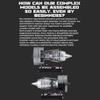 1/12 Scale Electric-Powered Dual Spool Turbofan Engine Model Kit - Metal DIY Assembly, High Bypass Ratio Engine Model for STEM Education, Collectible Aviation Gift (300+PCS) view 4