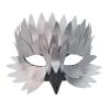Masquerade Bird Mask,Funny Eagle Owl Eyes Mask Fancy Dress for Halloween Carnival Costume Party,Bird Cosplay Props (Silver) view 1
