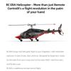 A61 Little Air-Wolf RC ERA Helicopter, 1/53 Scale 2.4G 4CH Single Rotor Remote Control Helicopter with Landing, Altitude Hold & Lightflow Positioning, RC Aircraft Model for Adults - PTF Version view 3