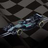 Carrera GO Slot Car 2006283  Mercedes-AMG F1 W14 E Performance G. Russell, No.63 (2025) 1:43 Scale Analog Vehicle view 3