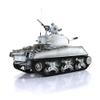 TOUCAN RC HOBBY 1/16 2.4G Henglong Snow 7.0 Plastic Version M4A3 Sherman RTR RC Tank Model 3898 view 3