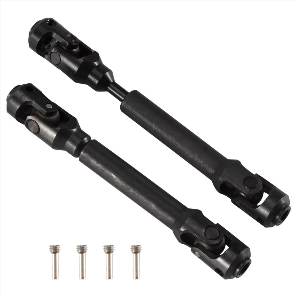Rc Upgrade Parts For SCX10 For SCX10 II For Axial 1/10 2PCS Drive Shaft CVD IRC00220 12.3Inch 313mm Wheelbase RC Crawler Car Upgrade Parts