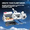 ACAGALA City Space Station Building Set with Astronaut Minifigures 895 Pieces Kids STEM Projects Science Building Block Toys view 2