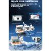 ACAGALA City Space Station Building Set with Astronaut Minifigures 895 Pieces Kids STEM Projects Science Building Block Toys view 3